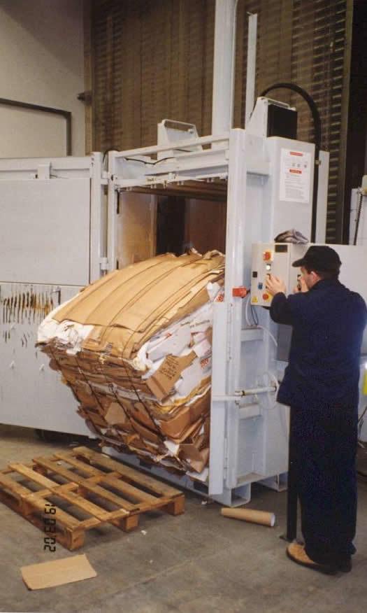 Balers for Cardboard and Plastic