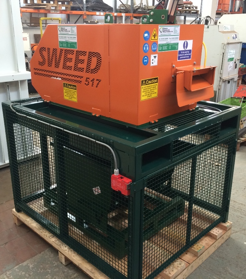 SWEED Chopper CE517XHD Waste Handling Solutions Ltd SWEED Chopper CE517XHD Waste Handling Solutions Ltd