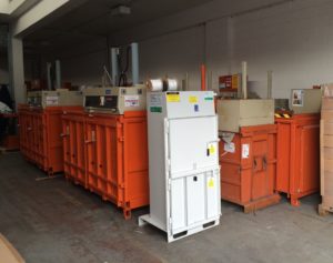 Balers in warehouse - used stock