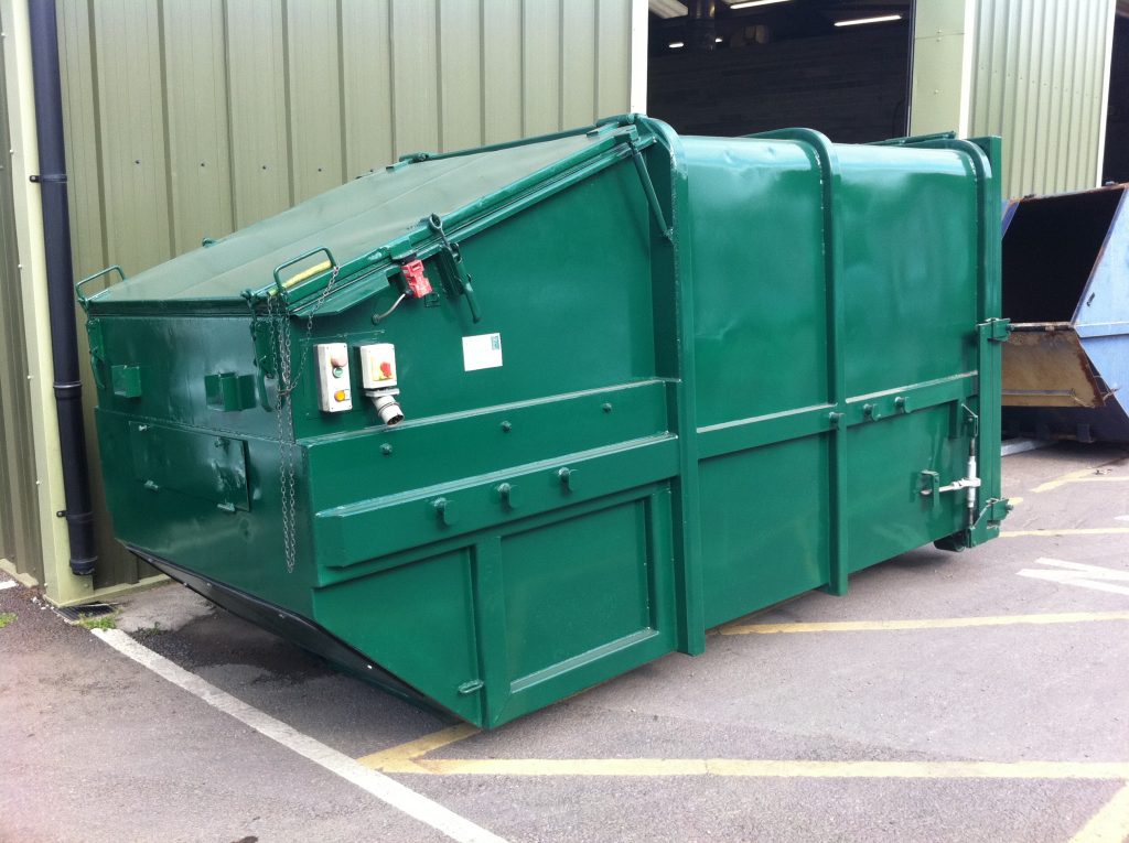Used Stock Skip Lift compactor